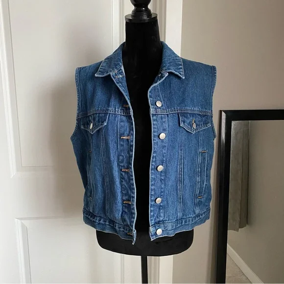 Pendleton Originals Vintage Western green wool denim jean jacket women’s large - Picture 3 of 9